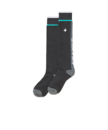 ルコックスポルティフ（lecoqsportif）ゴルフ 抗菌防臭 涼感ハイソックス LG5SSO07L BK00