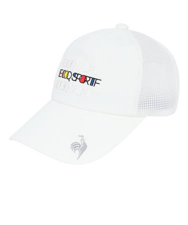 ルコックスポルティフ（lecoqsportif）ゴルフ シーズンモチーフ柄キャップ LG5SCP03L WH00