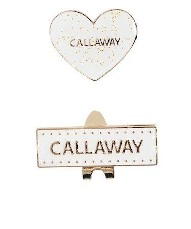 キャロウェイ（CALLAWAY）ゴルフマーカー ラブキャロウェイ 25 5925203 WHT