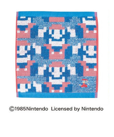 マルシン（MARUSHIN）エンドパターン ウォッシュタオル 4485009900 スーパーマリオ