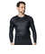 アンダーアーマー（UNDER ARMOUR）ゴルフウェア アイソチル フィッティド カモ ロングスリーブ クルーネックシャツ 6001244 001