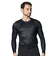 アンダーアーマー（UNDER ARMOUR）ゴルフウェア アイソチル フィッティド カモ ロングスリーブ クルーネックシャツ 6001244 001