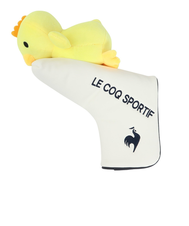 ルコックスポルティフ（lecoqsportif）ゴルフ キャラクター パター用 ヘッドカバー ピン型・マレット型用 LG5SHC50L WH00