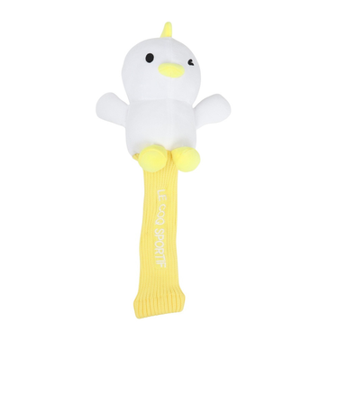 ルコックスポルティフ（lecoqsportif）ゴルフ ユーティリティ用 キャラクター ヘッドカバー LG5SHC40L WH00