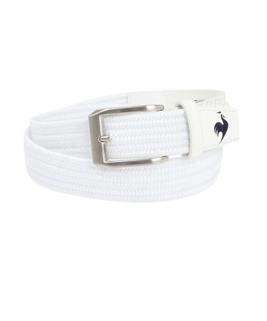 ルコックスポルティフ（lecoqsportif）ストレッチゴムメッシュベルト LG5SBL00M WH00
