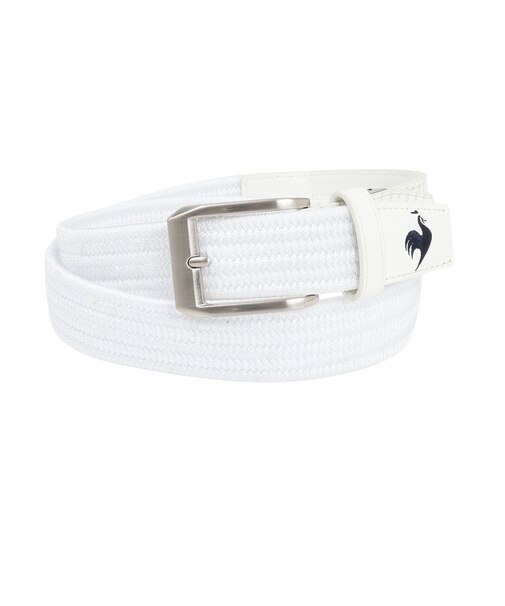 ルコックスポルティフ（lecoqsportif）ストレッチゴムメッシュベルト LG5SBL00M WH00