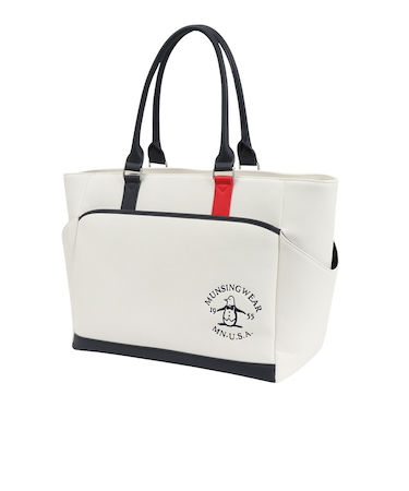 マンシング（MUNSING）ゴルフ 合皮 トートバッグ MG5STT01L WH00