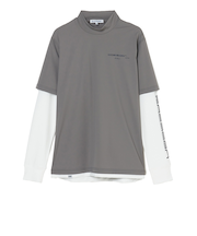 ROSASEN（ROSASEN）ゴルフウェア UVケア 長袖 レイヤードロングシャツ 047-23311-25SS-013