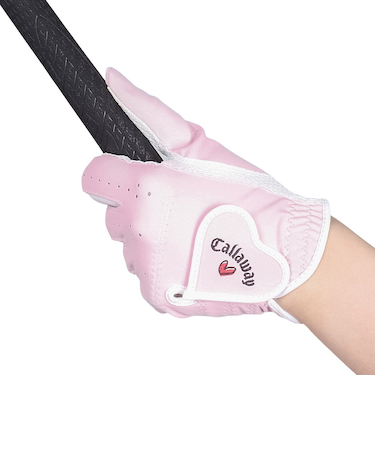 キャロウェイ（CALLAWAY）両手用 ネイル デュアル グローブ 5325158 WMS 25 PNK