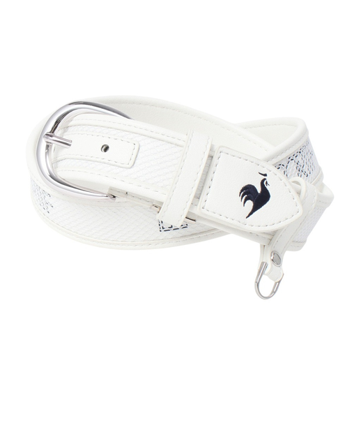 ルコックスポルティフ（lecoqsportif）ゴルフ ロゴメッシュベルト LG5SBL00L WH00