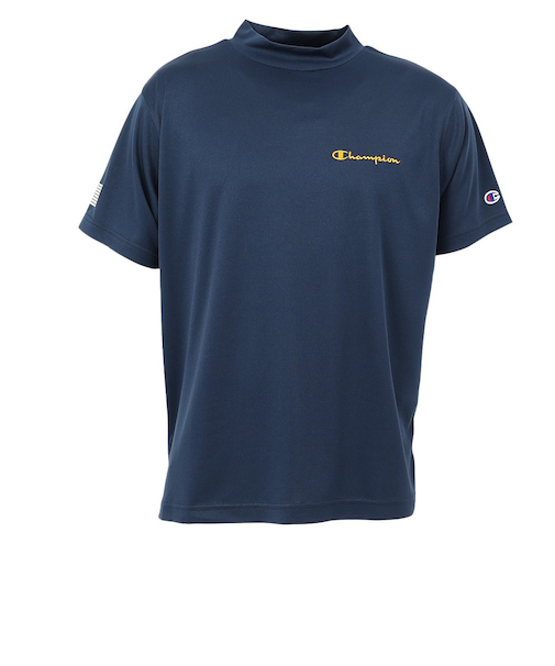 チャンピオン（CHAMPION）ゴルフウェア 速乾 半袖 モックネックシャツ C3-BG323 370