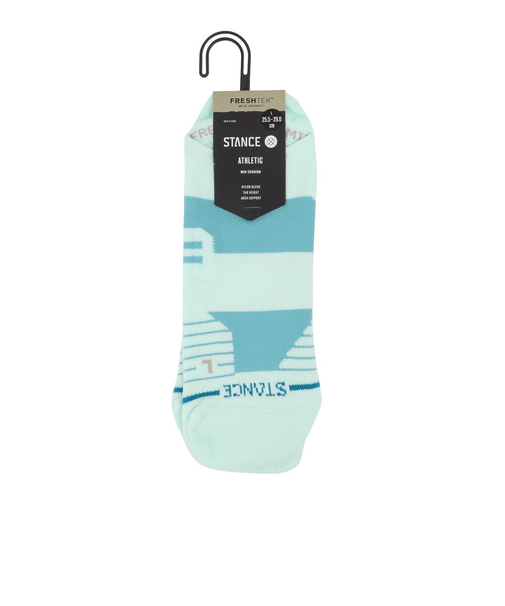 スタンス（STANCE）ゴルフ 吸汗速乾 アンクル ソックス STACKED UP MID TAB A258A25STA ICB