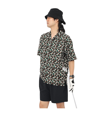 コブラ（Cobra）ゴルフウェア SNAKE グラフィック 半袖ポロシャツ 635556-01