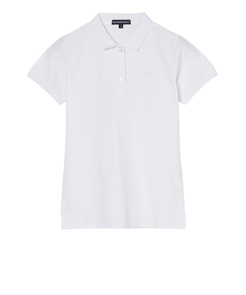 ROSASENゴルフウェア 吸水速乾 鹿の子 半袖ポロシャツ Reginaコラボ 045-23242-25SS-005