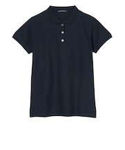 ROSASENゴルフウェア 吸水速乾 鹿の子 半袖ポロシャツ Reginaコラボ 045-23242-25SS-098