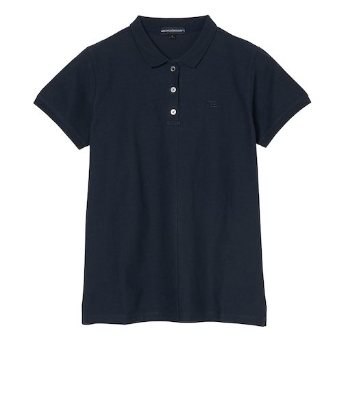 ROSASENゴルフウェア 吸水速乾 鹿の子 半袖ポロシャツ Reginaコラボ 045-23242-25SS-098