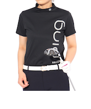 ピン(PING)ゴルフウェア エコブルー 半袖ハイネックシャツ 622-5167202-010