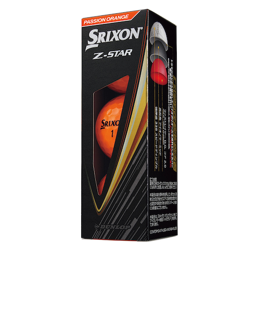 ゴルフボール ゼットスター Z-STAR9 OR スリーブ(3個入り)