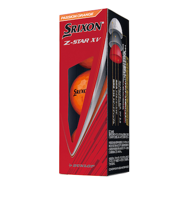 ゴルフボール ゼットスター Z-STAR XV9 OR スリーブ(3個入り)