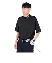 ピン（PING）ゴルフウェア モックネック 半袖 ダブルメッシュ ハイネックシャツ 621-5167305-010