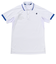 ルコックスポルティフ（lecoqsportif）ゴルフウェア 冷感 部分メッシュ ベーシックデザイン 半袖ポロシャツ LG5SHS12M WH00