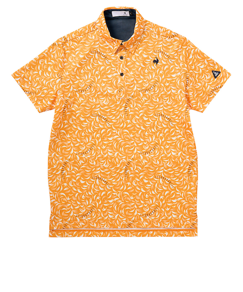 ルコック ゴルフ 接触冷感 半袖 ポロシャツ le coq sportif golf 接触冷感 部分メッシュベーシックデザイン