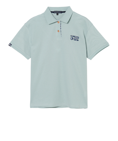 ROSASENゴルフウェア 吸水速乾 接触冷感 コットン 半袖ポロシャツ 045-23441-25SS-023