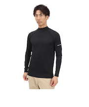 トミーアーマー（Tommy Armour）ゴルフウェア 接触冷感 インナー Cool Touch 長袖モックネックシャツ TAGC25S040001 BLK