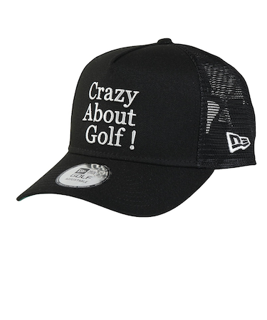ニューエラ（NEW ERA）ゴルフ 抗菌 キャップ 940 A-Frame トラッカー Crazy About Golf 14391373