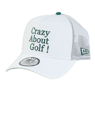 ニューエラ（NEW ERA）ゴルフ 抗菌 キャップ 940 A-Frame トラッカー Crazy About Golf 14391372