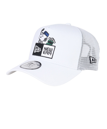 ニューエラ（NEW ERA）ゴルフ 抗菌 キャップ 9FORTY A-Frame トラッカー PEANUTS 14432170