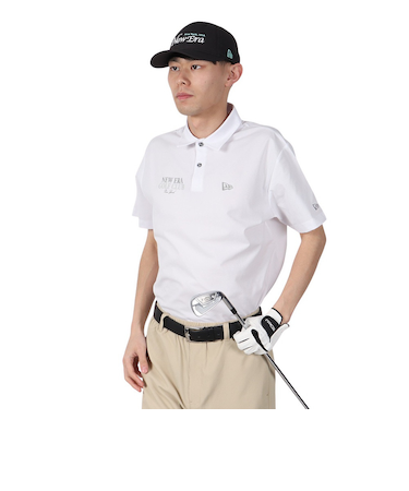 ニューエラ（NEW ERA）ゴルフウェア 吸汗速乾 水陸両用 半袖 ユーティリティー ポロシャツ GOLF CLUB 14666313
