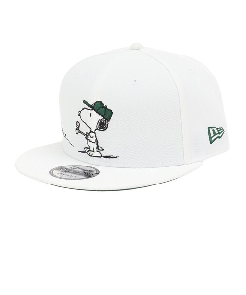 ニューエラ（NEW ERA）ゴルフ 抗菌 キャップ 950 PEANUTS スクリプトロゴ 14432168