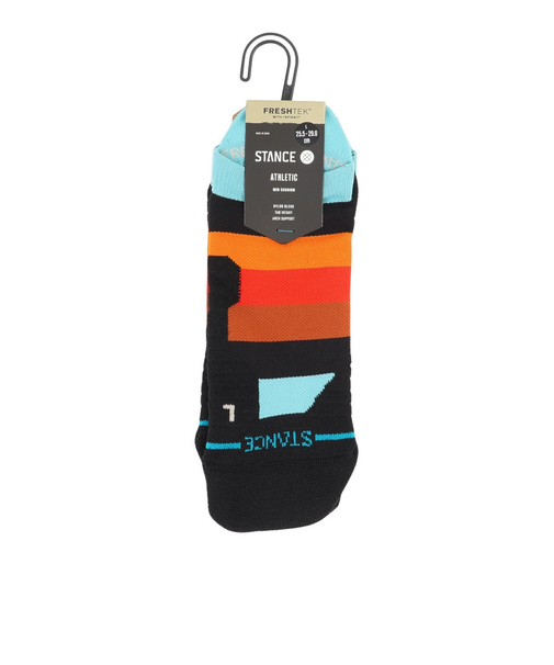スタンス（STANCE）ゴルフ ショート ソックス ELECTRIC AVE MID TAB A258A25ELE MUL