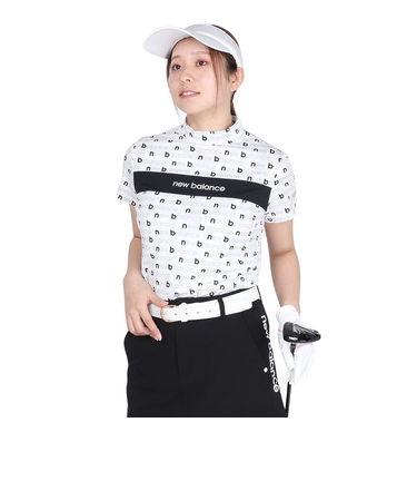 ニューバランス(new balance)ゴルフウェア 半袖 モックネック プルオーバー 012-5166501-032