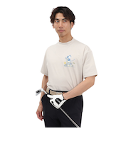 ROSASEN（ROSASEN）ゴルフウェア 吸水速乾 接触冷感 半袖 モックネック Tシャツ 044-23544-25SS-052