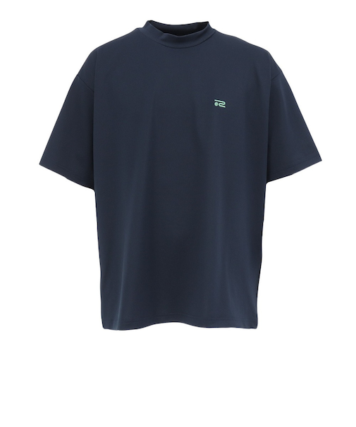 ROSASEN(ROSASEN)ゴルフウェア 吸水速乾 接触冷感 半袖 モックネック Tシャツ 044-23544-25SS-098