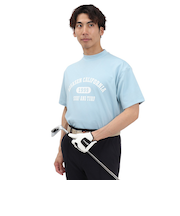 ROSASEN（ROSASEN）ゴルフウェア 吸水速乾 接触冷感 半袖 モックネック Tシャツ 044-23544-25SS-091