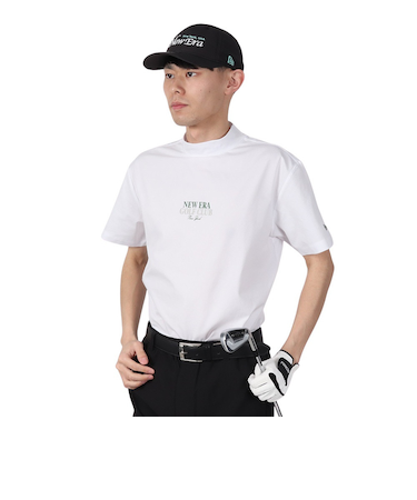 ニューエラ（NEW ERA）ゴルフウェア 吸汗速乾 水陸両用 半袖 ユーティリティー ミッドネック Tシャツ 14666315