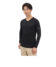 トミーアーマー（Tommy Armour）ゴルフウェア 接触冷感 インナー Cool Touch 長袖Vネックシャツ TAGC25S040002 BLK