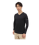 トミーアーマー（Tommy Armour）ゴルフウェア 接触冷感 インナー Cool Touch 長袖Vネックシャツ TAGC25S040002 BLK