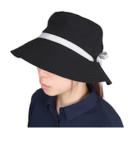 トミーアーマー（Tommy Armour）ゴルフ 撥水 吸汗速乾 メッシュ ベンチレーションハット リボン付き TAST25S080006 BLK
