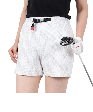 ROSASEN(ROSASEN)ゴルフウェア 蓄熱保温 撥水 ショートパンツ ストレッチリッフドット 045-79043-005