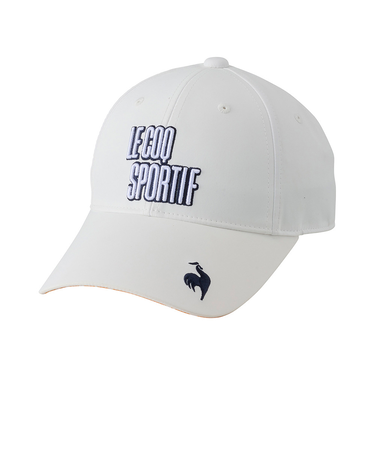 ルコックスポルティフ（lecoqsportif）ゴルフ クーリングキャップ LG5SCP05L WH00