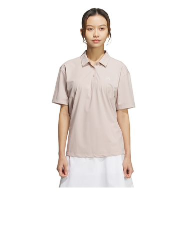 アディダス（adidas）ゴルフウェア アディゼロ バックプリント 半袖 ポロシャツ KUK66-JG1343PNK