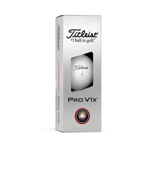 タイトリスト（TITLEIST）PRO V1X ローナンバー 3P ゴルフボール T2049S-3PJ スリーブ(3個入り)