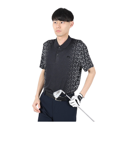 J.LINDEBERG（J.LINDEBERG）ゴルフウェア 吸水速乾 Kalle Reg Fit 半袖 ポロシャツ 071-22857-019