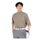 シルバースコット845（SILVERSCOTT845）ゴルフウェア 吸水速乾 WAFFLE 半袖 モックネックシャツ SS25SST007 BEG