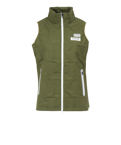 クランク（CLUNK）ゴルフウェア アウター 中綿 ベスト CL5QUK69 KHK