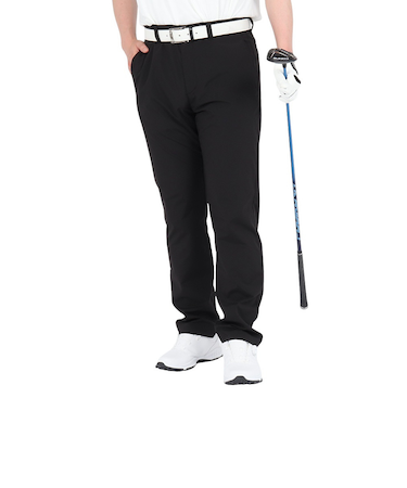 シルバースコット845（SILVERSCOTT845）ゴルフウェア 撥水 TYPE1 STRAIGHT ストレートパンツ SS25SSP001 BLK